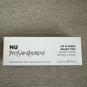YSL Yves Saint Laurent NU PINCH LIP & CHEEK BALMY TINT New in Box $29 Blush